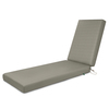 Classic Accessories Weekend 80" x 26" x 3" Outdoor Chaise Cushion, Moon Rock CMRCE80263